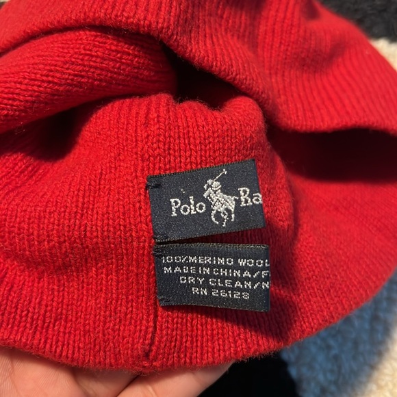 Red Polo Hat - Picture 2 of 2